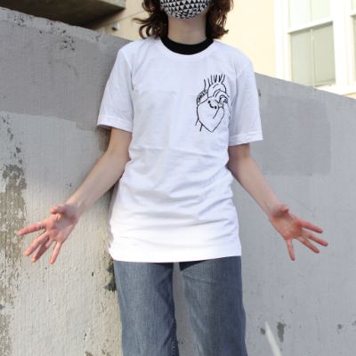 White Heart T-shirt
